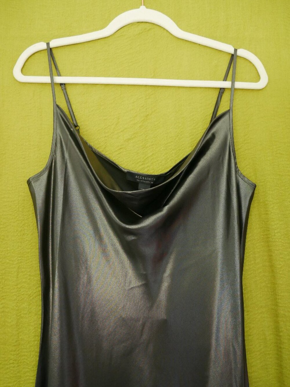 NWT All Saints Hadley Metallic Dress, size 6